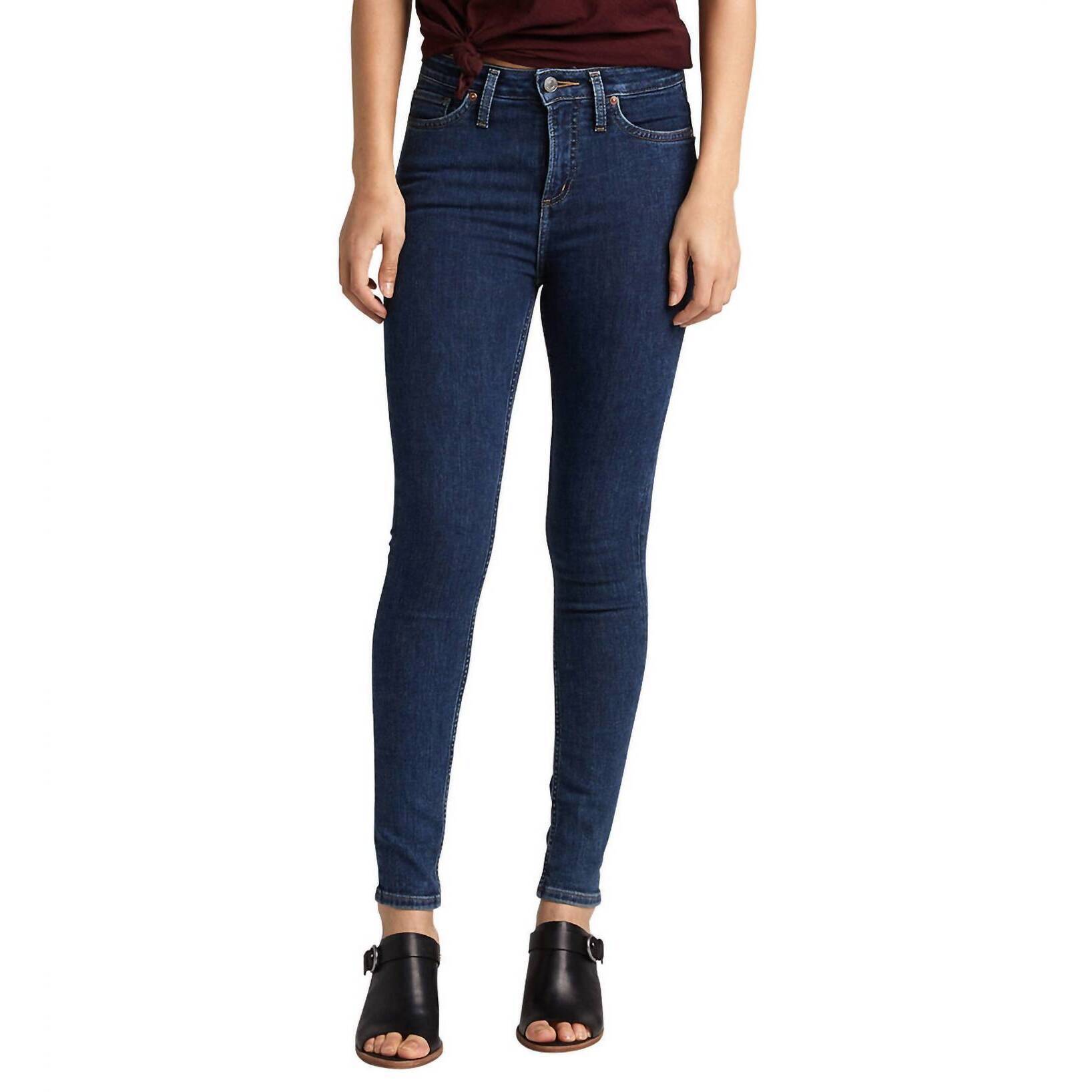 New Silver Jeans Co Women's High Note Jeans In Indigo Wash